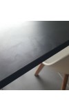 PTA TABLE WHIT SHELF BLACK